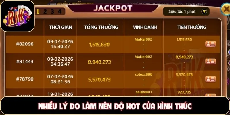 Nhiều lý do làm nên độ hot của hình thức