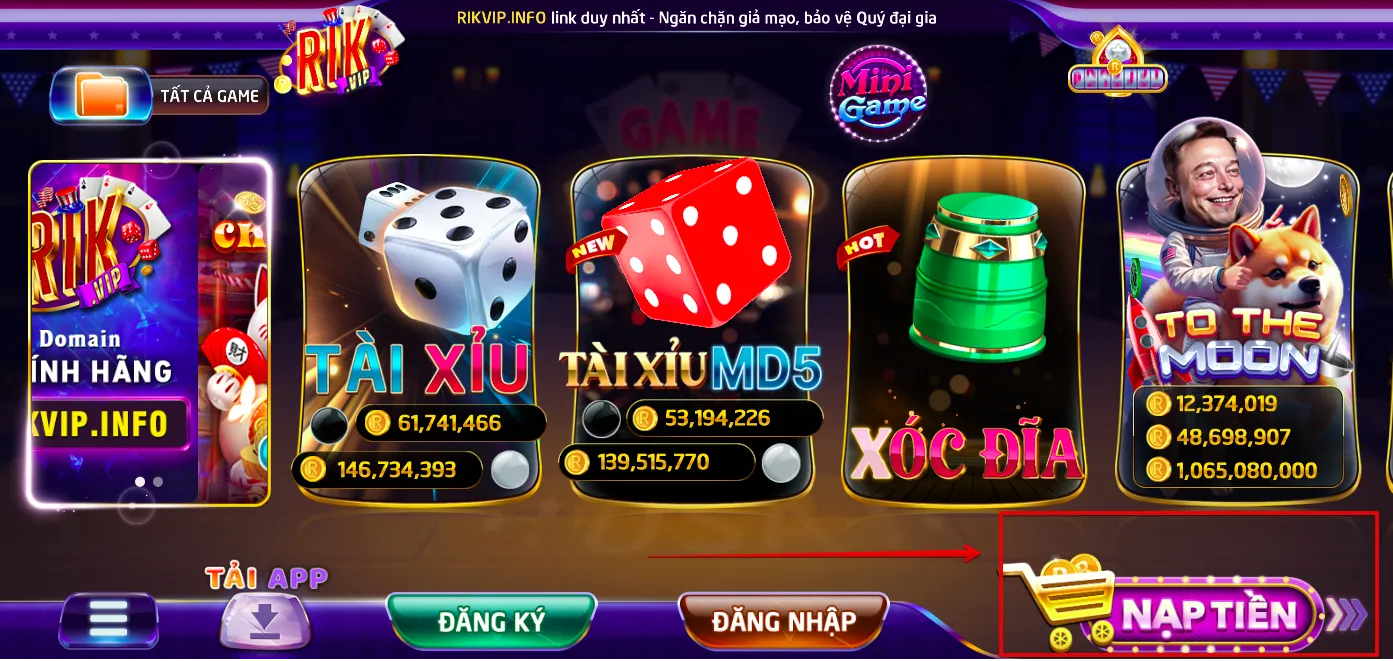 Nạp tiền / Rút tiền