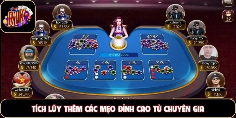 Tích lũy thêm các mẹo đỉnh cao từ chuyên gia