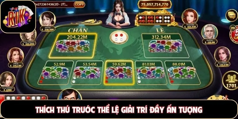 Thích thú trước thể lệ giải trí đầy ấn tượng